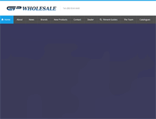 Tablet Screenshot of gpwholesale.com.au